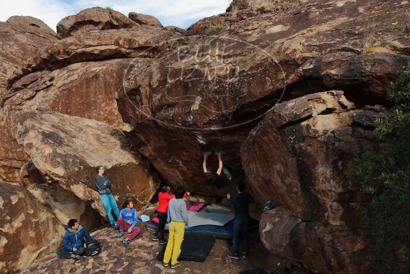 Bouldering in Hueco Tanks on 11/25/2019 with Blue Lizard Climbing and Yoga

Filename: SRM_20191125_1535500.jpg
Aperture: f/7.1
Shutter Speed: 1/320
Body: Canon EOS-1D Mark II
Lens: Canon EF 16-35mm f/2.8 L