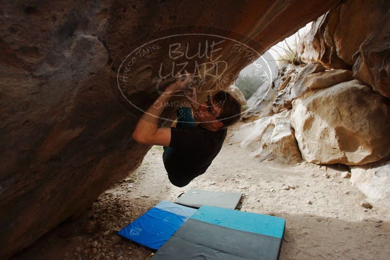 Bouldering in Hueco Tanks on 11/25/2019 with Blue Lizard Climbing and Yoga

Filename: SRM_20191125_1134550.jpg
Aperture: f/5.6
Shutter Speed: 1/250
Body: Canon EOS-1D Mark II
Lens: Canon EF 16-35mm f/2.8 L
