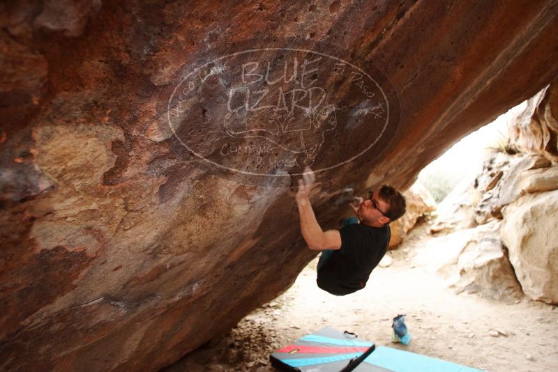 Bouldering in Hueco Tanks on 11/25/2019 with Blue Lizard Climbing and Yoga

Filename: SRM_20191125_1238390.jpg
Aperture: f/2.8
Shutter Speed: 1/250
Body: Canon EOS-1D Mark II
Lens: Canon EF 16-35mm f/2.8 L