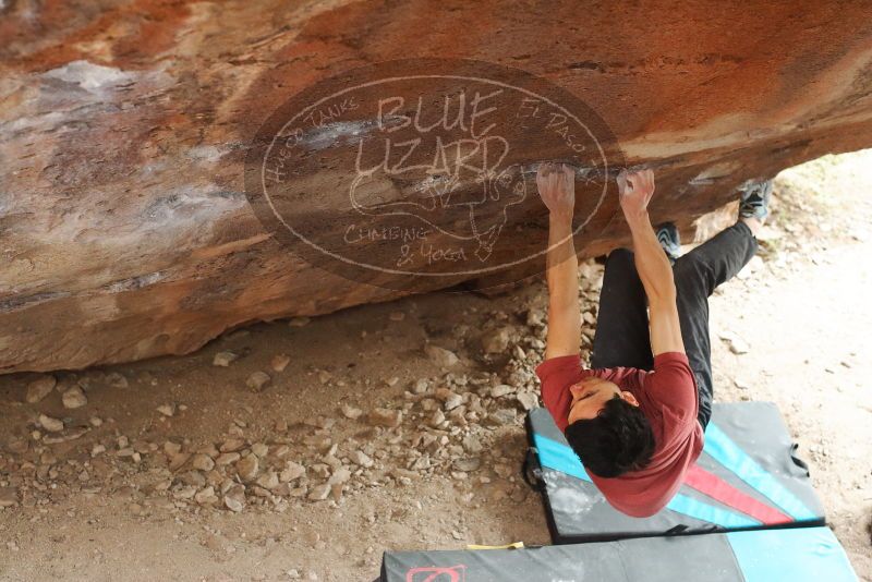 Bouldering in Hueco Tanks on 11/25/2019 with Blue Lizard Climbing and Yoga

Filename: SRM_20191125_1258220.jpg
Aperture: f/4.0
Shutter Speed: 1/320
Body: Canon EOS-1D Mark II
Lens: Canon EF 50mm f/1.8 II