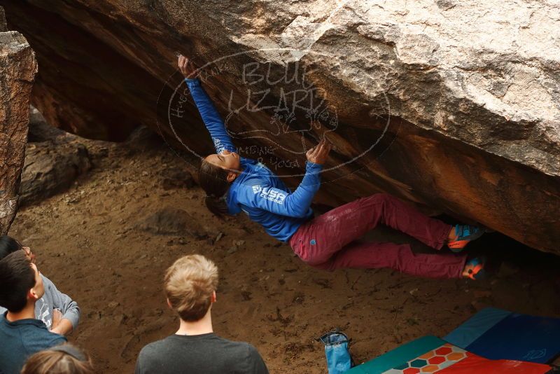 Bouldering in Hueco Tanks on 11/25/2019 with Blue Lizard Climbing and Yoga

Filename: SRM_20191125_1350220.jpg
Aperture: f/4.0
Shutter Speed: 1/400
Body: Canon EOS-1D Mark II
Lens: Canon EF 50mm f/1.8 II