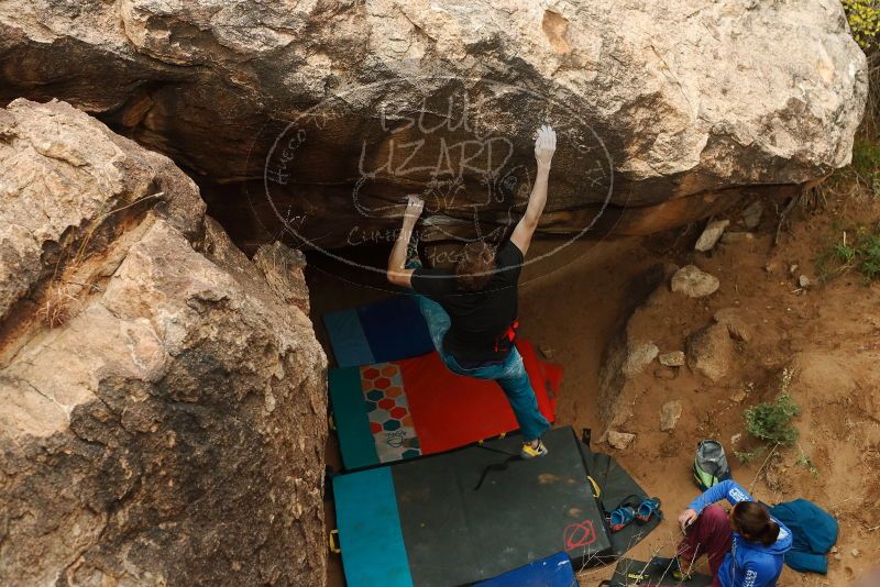Bouldering in Hueco Tanks on 11/25/2019 with Blue Lizard Climbing and Yoga

Filename: SRM_20191125_1402541.jpg
Aperture: f/4.5
Shutter Speed: 1/500
Body: Canon EOS-1D Mark II
Lens: Canon EF 50mm f/1.8 II