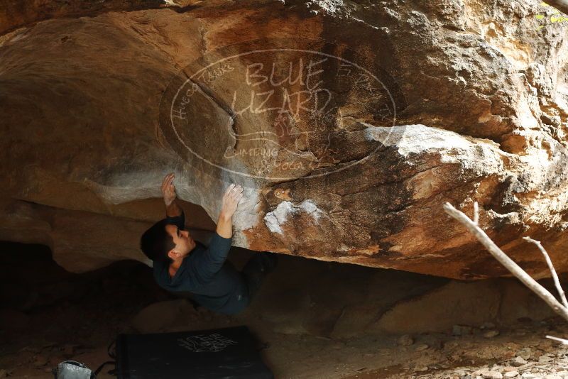 Bouldering in Hueco Tanks on 11/25/2019 with Blue Lizard Climbing and Yoga

Filename: SRM_20191125_1448110.jpg
Aperture: f/4.0
Shutter Speed: 1/250
Body: Canon EOS-1D Mark II
Lens: Canon EF 50mm f/1.8 II