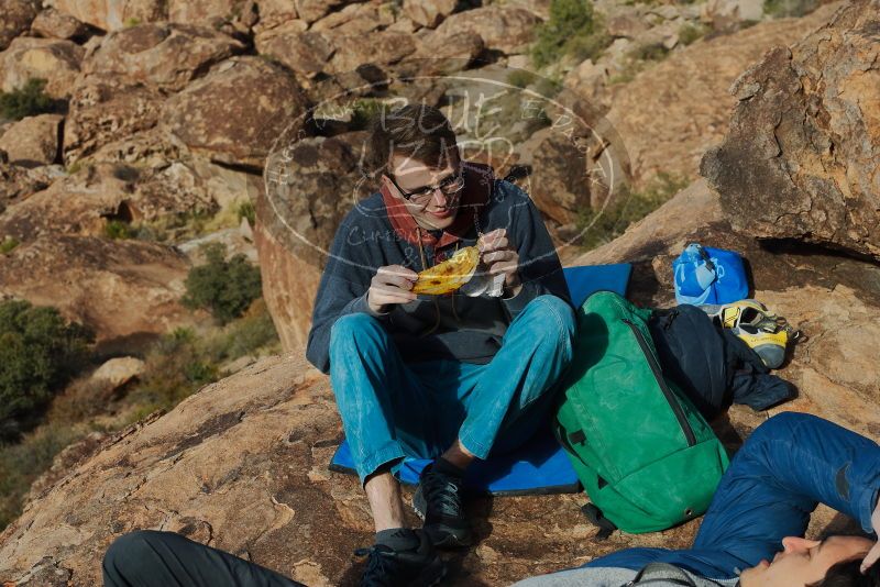 Bouldering in Hueco Tanks on 11/25/2019 with Blue Lizard Climbing and Yoga

Filename: SRM_20191125_1614410.jpg
Aperture: f/8.0
Shutter Speed: 1/320
Body: Canon EOS-1D Mark II
Lens: Canon EF 50mm f/1.8 II