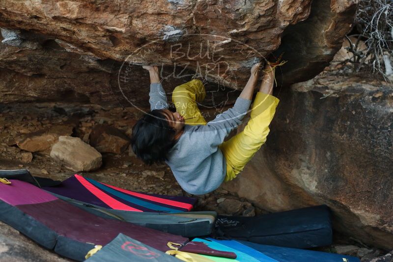 Bouldering in Hueco Tanks on 11/25/2019 with Blue Lizard Climbing and Yoga

Filename: SRM_20191125_1623450.jpg
Aperture: f/3.2
Shutter Speed: 1/320
Body: Canon EOS-1D Mark II
Lens: Canon EF 50mm f/1.8 II