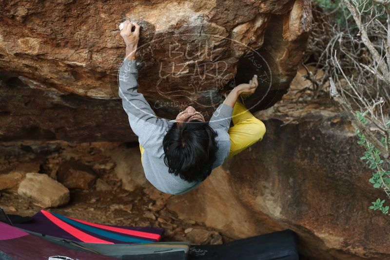 Bouldering in Hueco Tanks on 11/25/2019 with Blue Lizard Climbing and Yoga

Filename: SRM_20191125_1630460.jpg
Aperture: f/3.5
Shutter Speed: 1/320
Body: Canon EOS-1D Mark II
Lens: Canon EF 50mm f/1.8 II