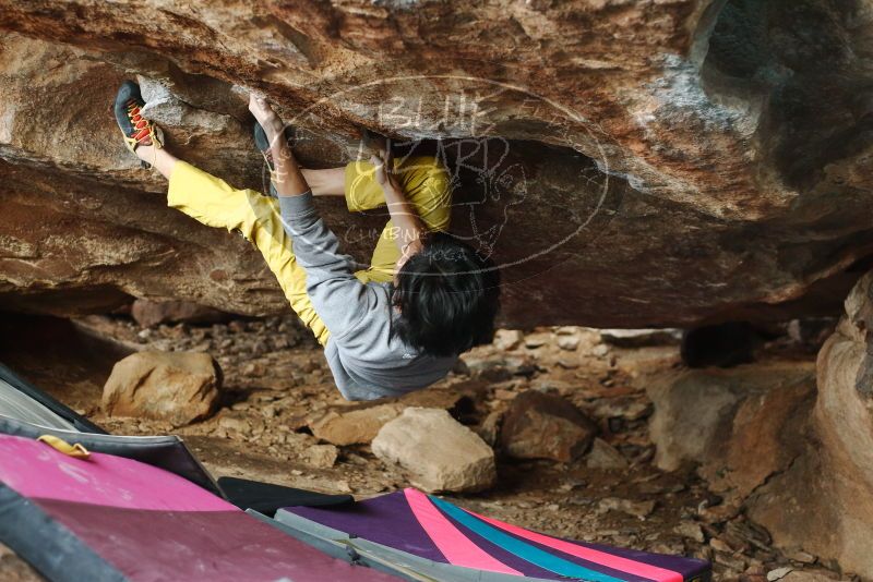 Bouldering in Hueco Tanks on 11/25/2019 with Blue Lizard Climbing and Yoga

Filename: SRM_20191125_1644270.jpg
Aperture: f/2.8
Shutter Speed: 1/250
Body: Canon EOS-1D Mark II
Lens: Canon EF 50mm f/1.8 II