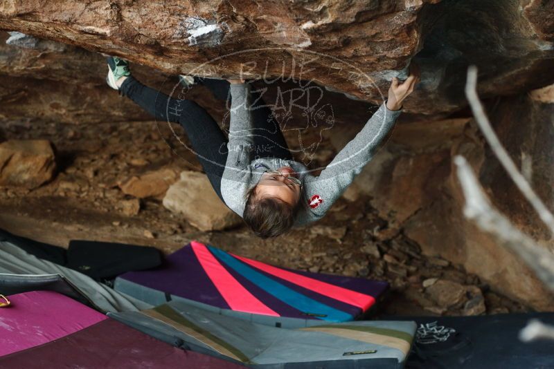 Bouldering in Hueco Tanks on 11/25/2019 with Blue Lizard Climbing and Yoga

Filename: SRM_20191125_1647520.jpg
Aperture: f/3.5
Shutter Speed: 1/250
Body: Canon EOS-1D Mark II
Lens: Canon EF 50mm f/1.8 II
