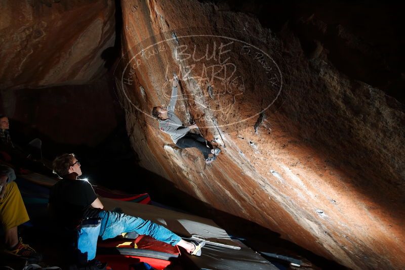 Bouldering in Hueco Tanks on 11/25/2019 with Blue Lizard Climbing and Yoga

Filename: SRM_20191125_1745360.jpg
Aperture: f/7.1
Shutter Speed: 1/250
Body: Canon EOS-1D Mark II
Lens: Canon EF 16-35mm f/2.8 L