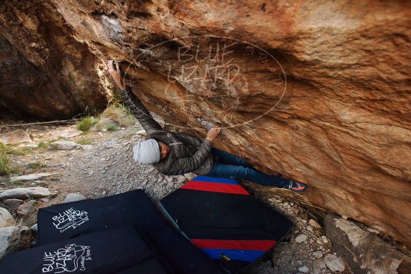 Bouldering in Hueco Tanks on 11/26/2019 with Blue Lizard Climbing and Yoga

Filename: SRM_20191126_1017091.jpg
Aperture: f/4.5
Shutter Speed: 1/250
Body: Canon EOS-1D Mark II
Lens: Canon EF 16-35mm f/2.8 L