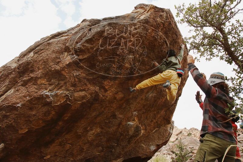 Bouldering in Hueco Tanks on 11/26/2019 with Blue Lizard Climbing and Yoga

Filename: SRM_20191126_1132072.jpg
Aperture: f/8.0
Shutter Speed: 1/250
Body: Canon EOS-1D Mark II
Lens: Canon EF 16-35mm f/2.8 L