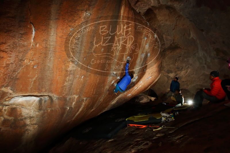 Bouldering in Hueco Tanks on 11/26/2019 with Blue Lizard Climbing and Yoga

Filename: SRM_20191126_1432430.jpg
Aperture: f/7.1
Shutter Speed: 1/250
Body: Canon EOS-1D Mark II
Lens: Canon EF 16-35mm f/2.8 L
