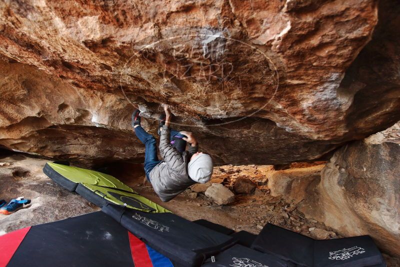 Bouldering in Hueco Tanks on 11/26/2019 with Blue Lizard Climbing and Yoga

Filename: SRM_20191126_1534150.jpg
Aperture: f/3.5
Shutter Speed: 1/250
Body: Canon EOS-1D Mark II
Lens: Canon EF 16-35mm f/2.8 L