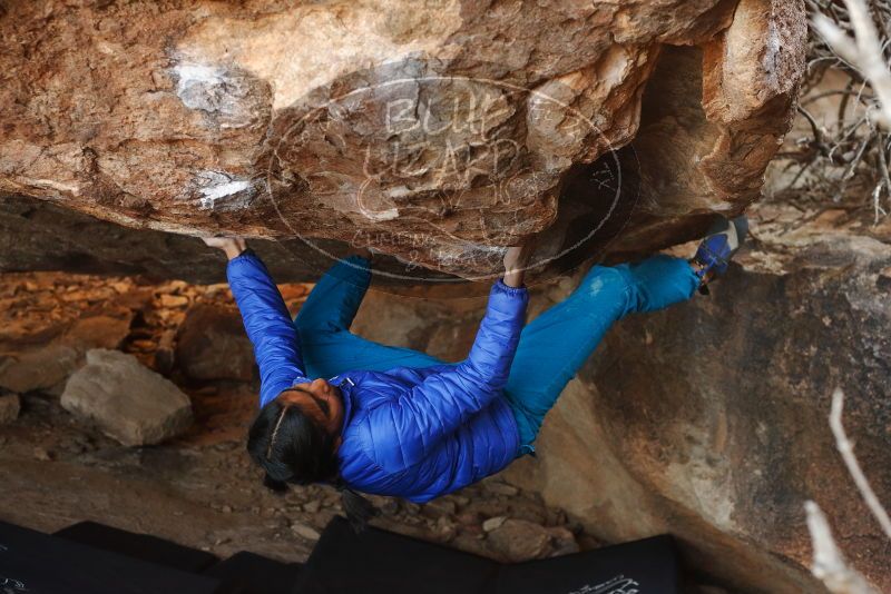 Bouldering in Hueco Tanks on 11/26/2019 with Blue Lizard Climbing and Yoga

Filename: SRM_20191126_1544070.jpg
Aperture: f/4.0
Shutter Speed: 1/250
Body: Canon EOS-1D Mark II
Lens: Canon EF 50mm f/1.8 II
