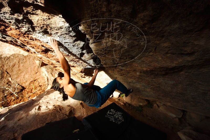 Bouldering in Hueco Tanks on 11/26/2019 with Blue Lizard Climbing and Yoga

Filename: SRM_20191126_1708380.jpg
Aperture: f/5.6
Shutter Speed: 1/250
Body: Canon EOS-1D Mark II
Lens: Canon EF 16-35mm f/2.8 L