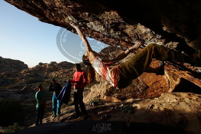 Bouldering in Hueco Tanks on 11/26/2019 with Blue Lizard Climbing and Yoga

Filename: SRM_20191126_1709510.jpg
Aperture: f/9.0
Shutter Speed: 1/250
Body: Canon EOS-1D Mark II
Lens: Canon EF 16-35mm f/2.8 L