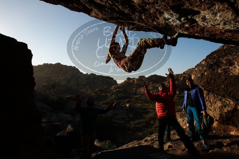Bouldering in Hueco Tanks on 11/26/2019 with Blue Lizard Climbing and Yoga

Filename: SRM_20191126_1712000.jpg
Aperture: f/11.0
Shutter Speed: 1/250
Body: Canon EOS-1D Mark II
Lens: Canon EF 16-35mm f/2.8 L
