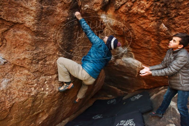 Bouldering in Hueco Tanks on 11/26/2019 with Blue Lizard Climbing and Yoga

Filename: SRM_20191126_1744580.jpg
Aperture: f/2.8
Shutter Speed: 1/250
Body: Canon EOS-1D Mark II
Lens: Canon EF 16-35mm f/2.8 L