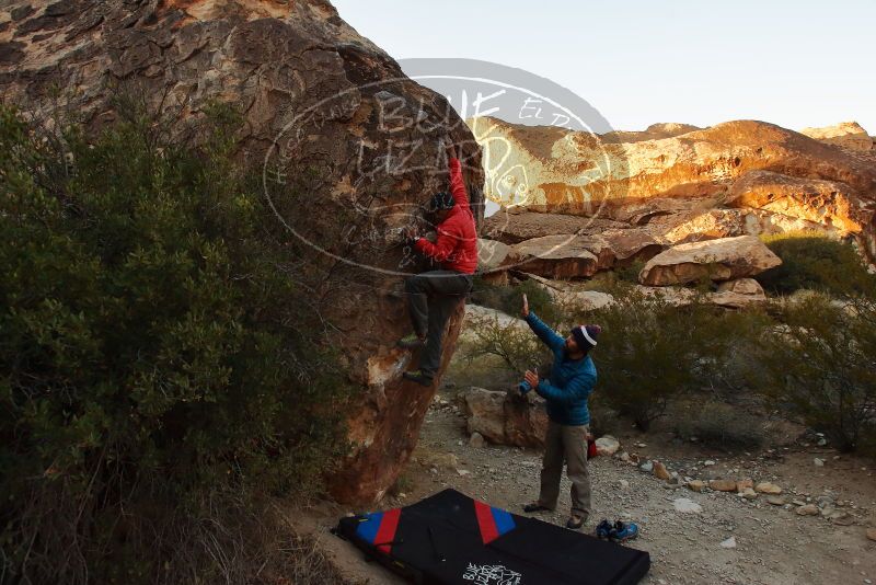 Bouldering in Hueco Tanks on 11/26/2019 with Blue Lizard Climbing and Yoga

Filename: SRM_20191126_1746530.jpg
Aperture: f/5.6
Shutter Speed: 1/250
Body: Canon EOS-1D Mark II
Lens: Canon EF 16-35mm f/2.8 L
