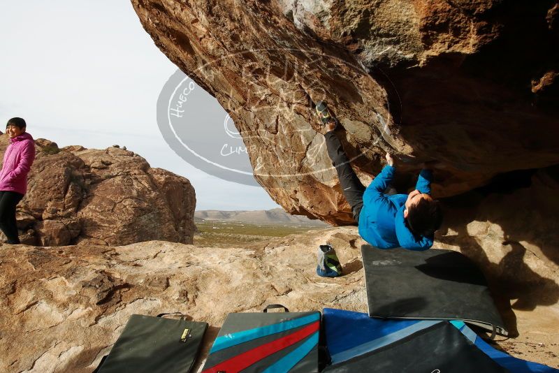 Bouldering in Hueco Tanks on 11/27/2019 with Blue Lizard Climbing and Yoga

Filename: SRM_20191127_0958480.jpg
Aperture: f/9.0
Shutter Speed: 1/250
Body: Canon EOS-1D Mark II
Lens: Canon EF 16-35mm f/2.8 L
