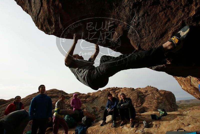 Bouldering in Hueco Tanks on 11/27/2019 with Blue Lizard Climbing and Yoga

Filename: SRM_20191127_1010410.jpg
Aperture: f/13.0
Shutter Speed: 1/250
Body: Canon EOS-1D Mark II
Lens: Canon EF 16-35mm f/2.8 L