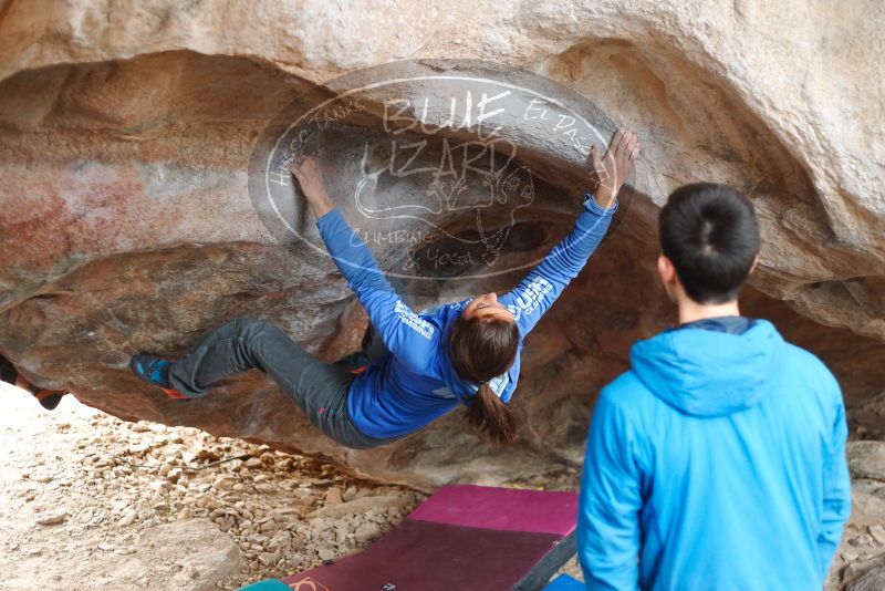 Bouldering in Hueco Tanks on 11/27/2019 with Blue Lizard Climbing and Yoga

Filename: SRM_20191127_1039250.jpg
Aperture: f/2.2
Shutter Speed: 1/250
Body: Canon EOS-1D Mark II
Lens: Canon EF 50mm f/1.8 II