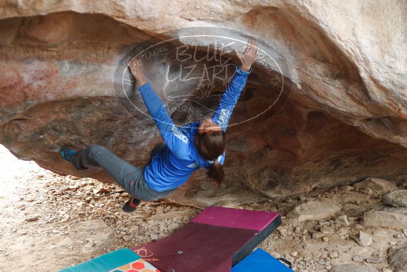 Bouldering in Hueco Tanks on 11/27/2019 with Blue Lizard Climbing and Yoga

Filename: SRM_20191127_1042310.jpg
Aperture: f/2.5
Shutter Speed: 1/250
Body: Canon EOS-1D Mark II
Lens: Canon EF 50mm f/1.8 II