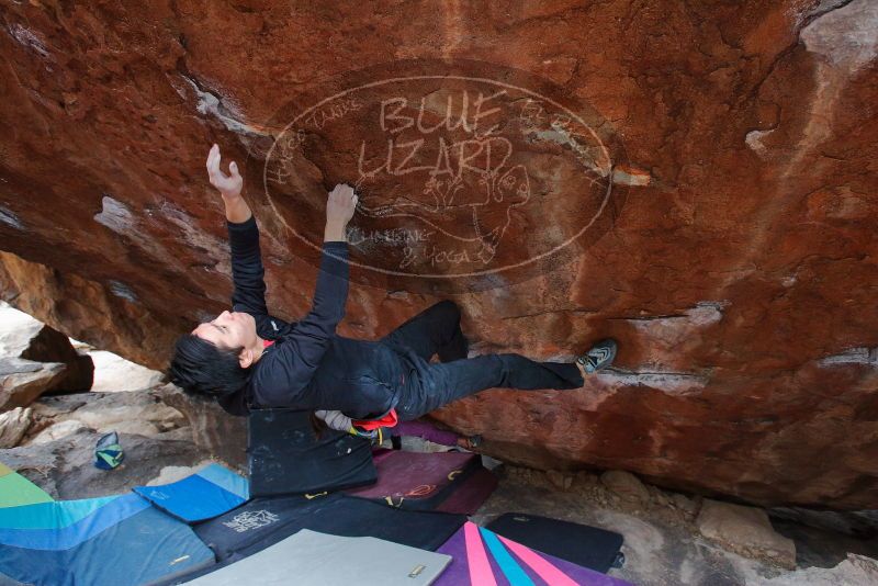 Bouldering in Hueco Tanks on 11/27/2019 with Blue Lizard Climbing and Yoga

Filename: SRM_20191127_1226170.jpg
Aperture: f/5.0
Shutter Speed: 1/250
Body: Canon EOS-1D Mark II
Lens: Canon EF 16-35mm f/2.8 L