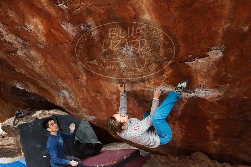 Bouldering in Hueco Tanks on 11/27/2019 with Blue Lizard Climbing and Yoga

Filename: SRM_20191127_1237450.jpg
Aperture: f/3.5
Shutter Speed: 1/250
Body: Canon EOS-1D Mark II
Lens: Canon EF 16-35mm f/2.8 L