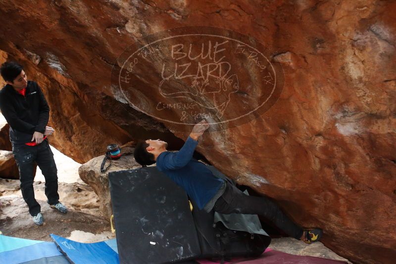 Bouldering in Hueco Tanks on 11/27/2019 with Blue Lizard Climbing and Yoga

Filename: SRM_20191127_1238060.jpg
Aperture: f/3.5
Shutter Speed: 1/250
Body: Canon EOS-1D Mark II
Lens: Canon EF 16-35mm f/2.8 L