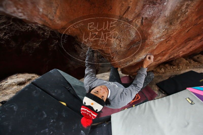 Bouldering in Hueco Tanks on 11/27/2019 with Blue Lizard Climbing and Yoga

Filename: SRM_20191127_1305230.jpg
Aperture: f/2.8
Shutter Speed: 1/250
Body: Canon EOS-1D Mark II
Lens: Canon EF 16-35mm f/2.8 L