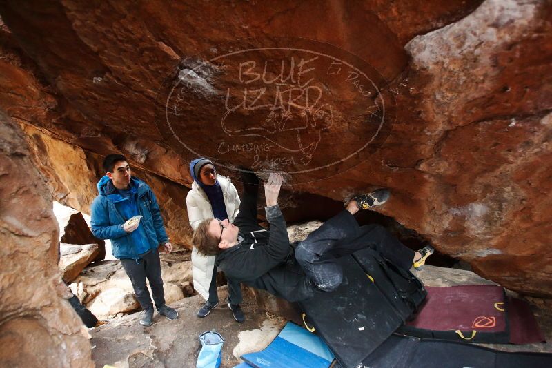 Bouldering in Hueco Tanks on 11/27/2019 with Blue Lizard Climbing and Yoga

Filename: SRM_20191127_1312250.jpg
Aperture: f/2.8
Shutter Speed: 1/250
Body: Canon EOS-1D Mark II
Lens: Canon EF 16-35mm f/2.8 L