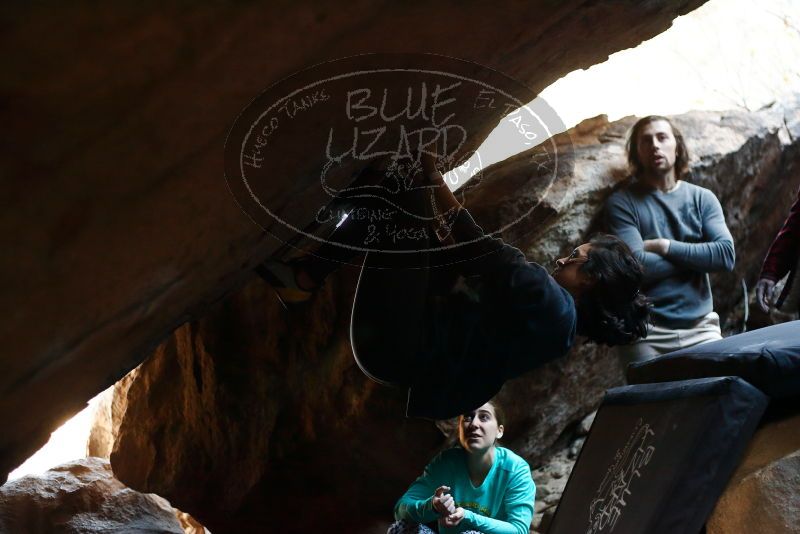 Bouldering in Hueco Tanks on 11/29/2019 with Blue Lizard Climbing and Yoga

Filename: SRM_20191129_1202020.jpg
Aperture: f/2.2
Shutter Speed: 1/250
Body: Canon EOS-1D Mark II
Lens: Canon EF 50mm f/1.8 II