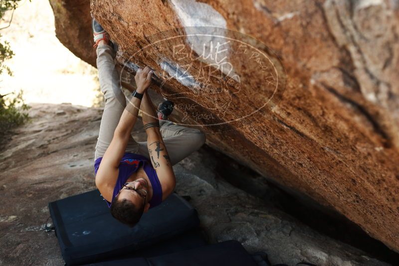 Bouldering in Hueco Tanks on 11/29/2019 with Blue Lizard Climbing and Yoga

Filename: SRM_20191129_1426040.jpg
Aperture: f/3.5
Shutter Speed: 1/250
Body: Canon EOS-1D Mark II
Lens: Canon EF 50mm f/1.8 II