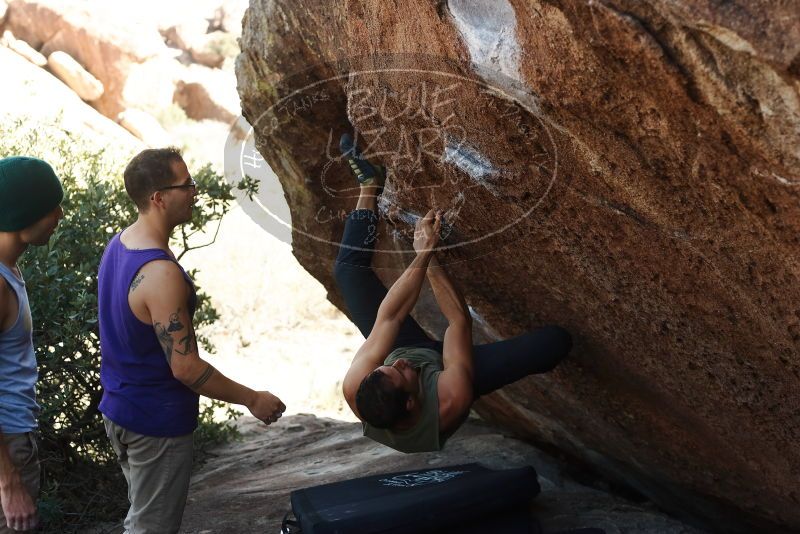 Bouldering in Hueco Tanks on 11/29/2019 with Blue Lizard Climbing and Yoga

Filename: SRM_20191129_1434490.jpg
Aperture: f/4.0
Shutter Speed: 1/250
Body: Canon EOS-1D Mark II
Lens: Canon EF 50mm f/1.8 II