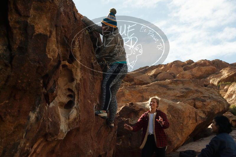 Bouldering in Hueco Tanks on 11/29/2019 with Blue Lizard Climbing and Yoga

Filename: SRM_20191129_1443560.jpg
Aperture: f/10.0
Shutter Speed: 1/250
Body: Canon EOS-1D Mark II
Lens: Canon EF 50mm f/1.8 II