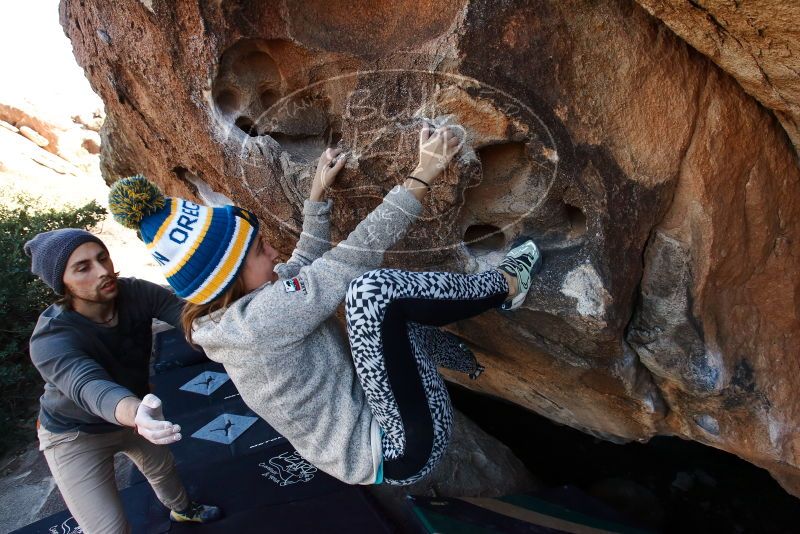 Bouldering in Hueco Tanks on 11/29/2019 with Blue Lizard Climbing and Yoga

Filename: SRM_20191129_1505020.jpg
Aperture: f/7.1
Shutter Speed: 1/250
Body: Canon EOS-1D Mark II
Lens: Canon EF 16-35mm f/2.8 L