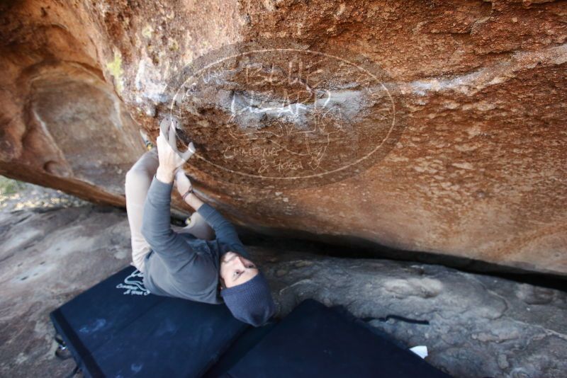 Bouldering in Hueco Tanks on 11/29/2019 with Blue Lizard Climbing and Yoga

Filename: SRM_20191129_1506590.jpg
Aperture: f/4.5
Shutter Speed: 1/250
Body: Canon EOS-1D Mark II
Lens: Canon EF 16-35mm f/2.8 L