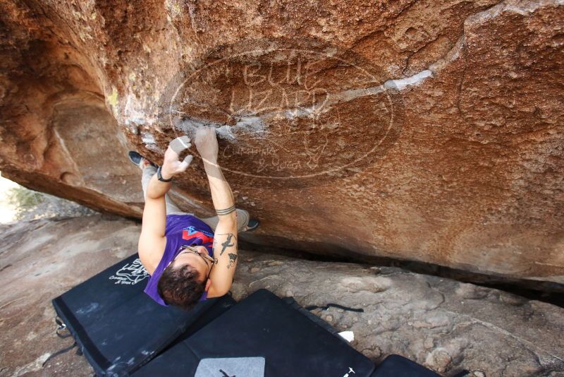 Bouldering in Hueco Tanks on 11/29/2019 with Blue Lizard Climbing and Yoga

Filename: SRM_20191129_1515190.jpg
Aperture: f/5.0
Shutter Speed: 1/250
Body: Canon EOS-1D Mark II
Lens: Canon EF 16-35mm f/2.8 L