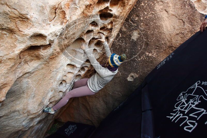 Bouldering in Hueco Tanks on 11/30/2019 with Blue Lizard Climbing and Yoga

Filename: SRM_20191130_1009140.jpg
Aperture: f/4.5
Shutter Speed: 1/250
Body: Canon EOS-1D Mark II
Lens: Canon EF 16-35mm f/2.8 L