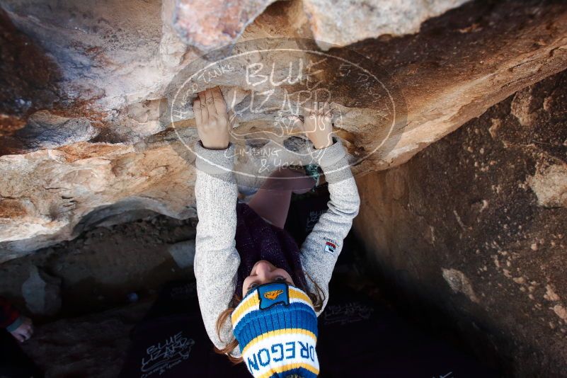 Bouldering in Hueco Tanks on 11/30/2019 with Blue Lizard Climbing and Yoga

Filename: SRM_20191130_1034121.jpg
Aperture: f/5.6
Shutter Speed: 1/250
Body: Canon EOS-1D Mark II
Lens: Canon EF 16-35mm f/2.8 L