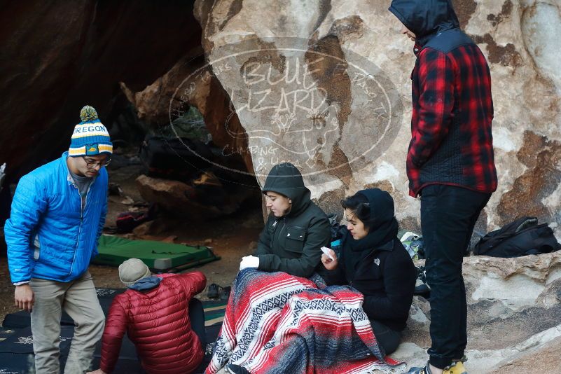 Bouldering in Hueco Tanks on 11/30/2019 with Blue Lizard Climbing and Yoga

Filename: SRM_20191130_1106360.jpg
Aperture: f/4.5
Shutter Speed: 1/250
Body: Canon EOS-1D Mark II
Lens: Canon EF 50mm f/1.8 II