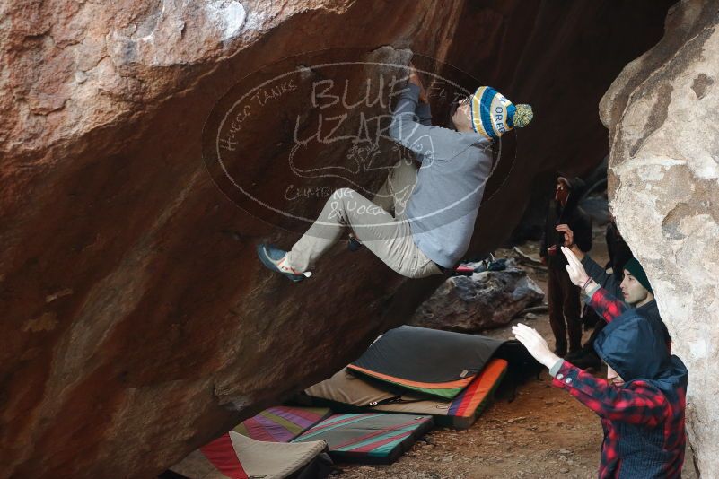 Bouldering in Hueco Tanks on 11/30/2019 with Blue Lizard Climbing and Yoga

Filename: SRM_20191130_1115280.jpg
Aperture: f/4.5
Shutter Speed: 1/250
Body: Canon EOS-1D Mark II
Lens: Canon EF 50mm f/1.8 II