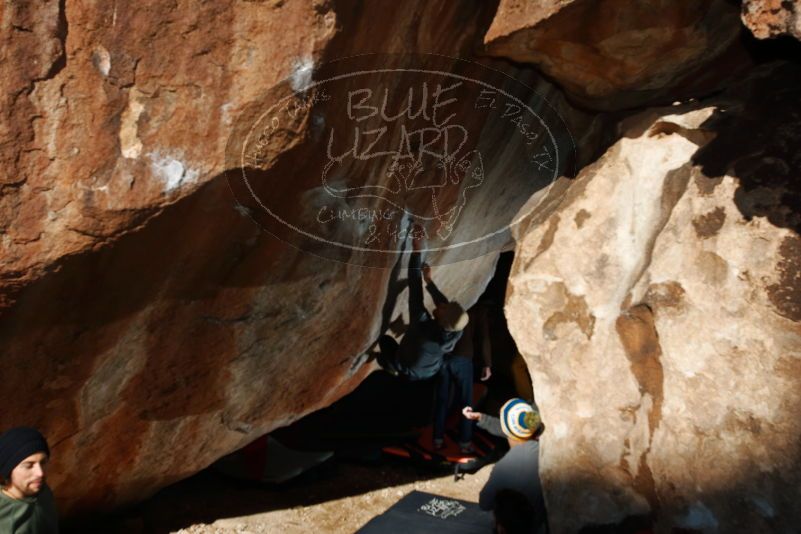 Bouldering in Hueco Tanks on 11/30/2019 with Blue Lizard Climbing and Yoga

Filename: SRM_20191130_1139170.jpg
Aperture: f/8.0
Shutter Speed: 1/320
Body: Canon EOS-1D Mark II
Lens: Canon EF 16-35mm f/2.8 L