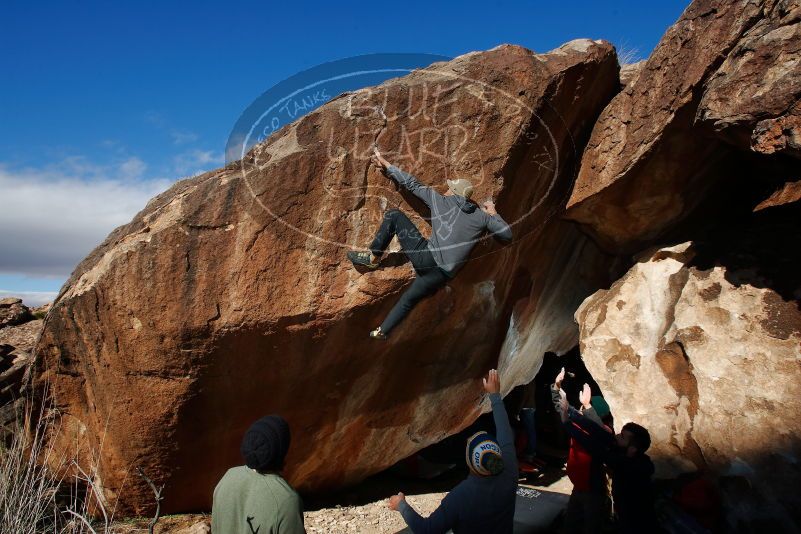 Bouldering in Hueco Tanks on 11/30/2019 with Blue Lizard Climbing and Yoga

Filename: SRM_20191130_1139530.jpg
Aperture: f/8.0
Shutter Speed: 1/320
Body: Canon EOS-1D Mark II
Lens: Canon EF 16-35mm f/2.8 L