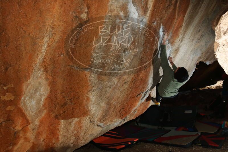 Bouldering in Hueco Tanks on 11/30/2019 with Blue Lizard Climbing and Yoga

Filename: SRM_20191130_1214220.jpg
Aperture: f/8.0
Shutter Speed: 1/250
Body: Canon EOS-1D Mark II
Lens: Canon EF 16-35mm f/2.8 L