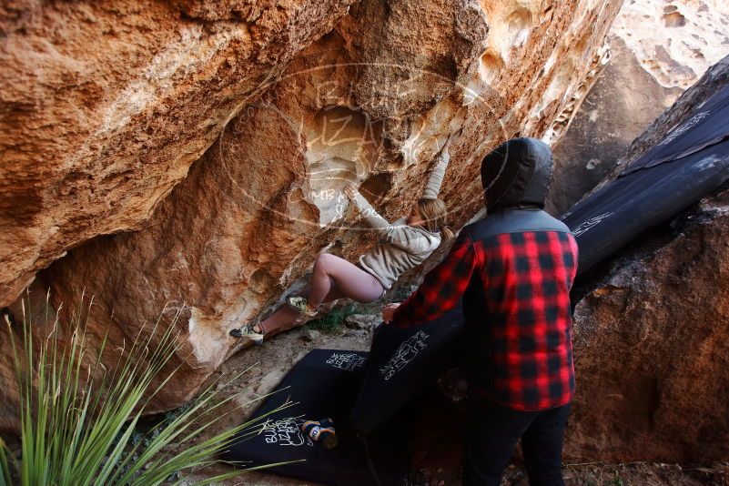 Bouldering in Hueco Tanks on 11/30/2019 with Blue Lizard Climbing and Yoga

Filename: SRM_20191130_1240380.jpg
Aperture: f/4.0
Shutter Speed: 1/250
Body: Canon EOS-1D Mark II
Lens: Canon EF 16-35mm f/2.8 L