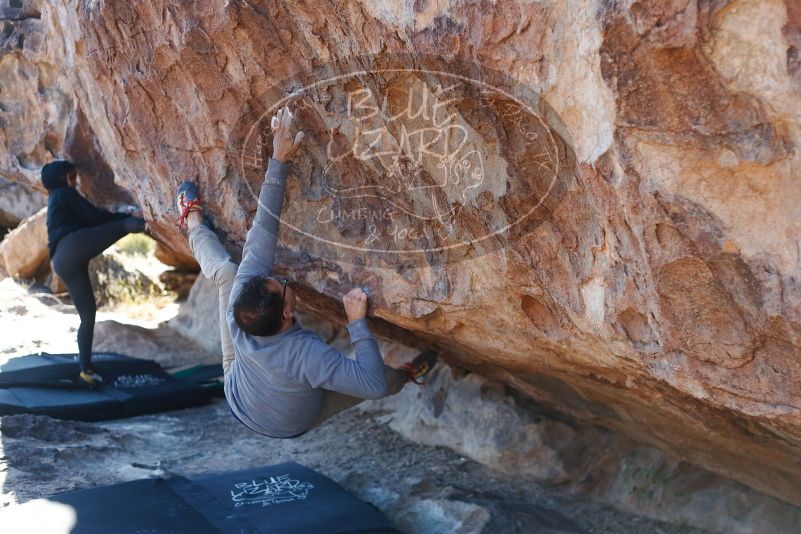 Bouldering in Hueco Tanks on 11/30/2019 with Blue Lizard Climbing and Yoga

Filename: SRM_20191130_1511290.jpg
Aperture: f/3.2
Shutter Speed: 1/500
Body: Canon EOS-1D Mark II
Lens: Canon EF 50mm f/1.8 II