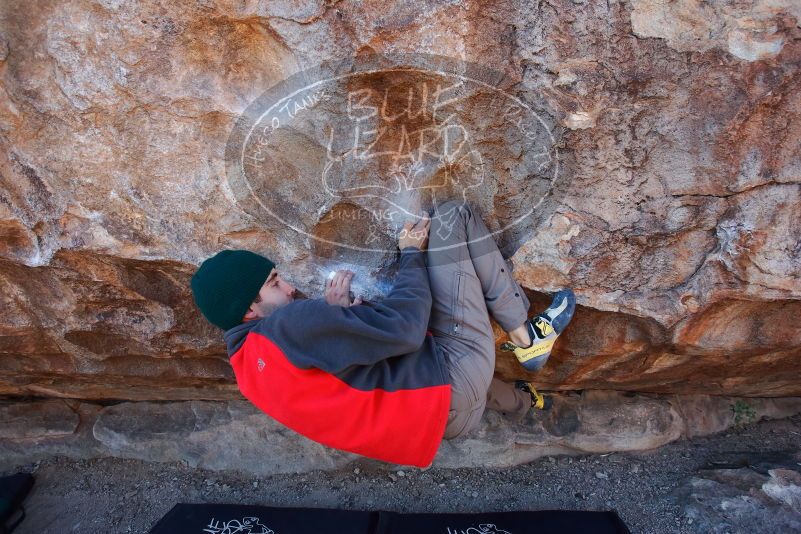 Bouldering in Hueco Tanks on 11/30/2019 with Blue Lizard Climbing and Yoga

Filename: SRM_20191130_1534390.jpg
Aperture: f/5.0
Shutter Speed: 1/250
Body: Canon EOS-1D Mark II
Lens: Canon EF 16-35mm f/2.8 L