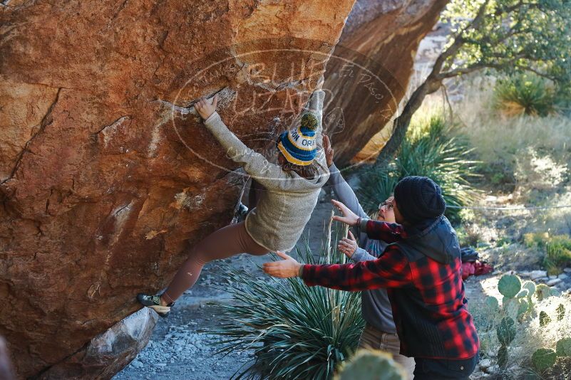 Bouldering in Hueco Tanks on 11/30/2019 with Blue Lizard Climbing and Yoga

Filename: SRM_20191130_1632450.jpg
Aperture: f/4.0
Shutter Speed: 1/250
Body: Canon EOS-1D Mark II
Lens: Canon EF 50mm f/1.8 II